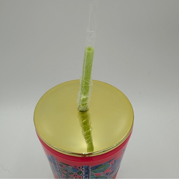Lilly Pulitzer Earned Stripes Tall Insulated Tumbler 24 Oz New Beach Summer - Picture 3 of 4